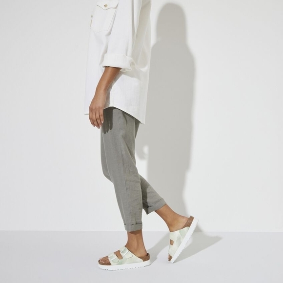 Birkenstock Arizona Flex Platform Sandals – Watercolor Khaki (EU 37) NWT - Picture 2 of 9